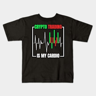 Crypto Trading Cryptocurrency Trader Kids T-Shirt